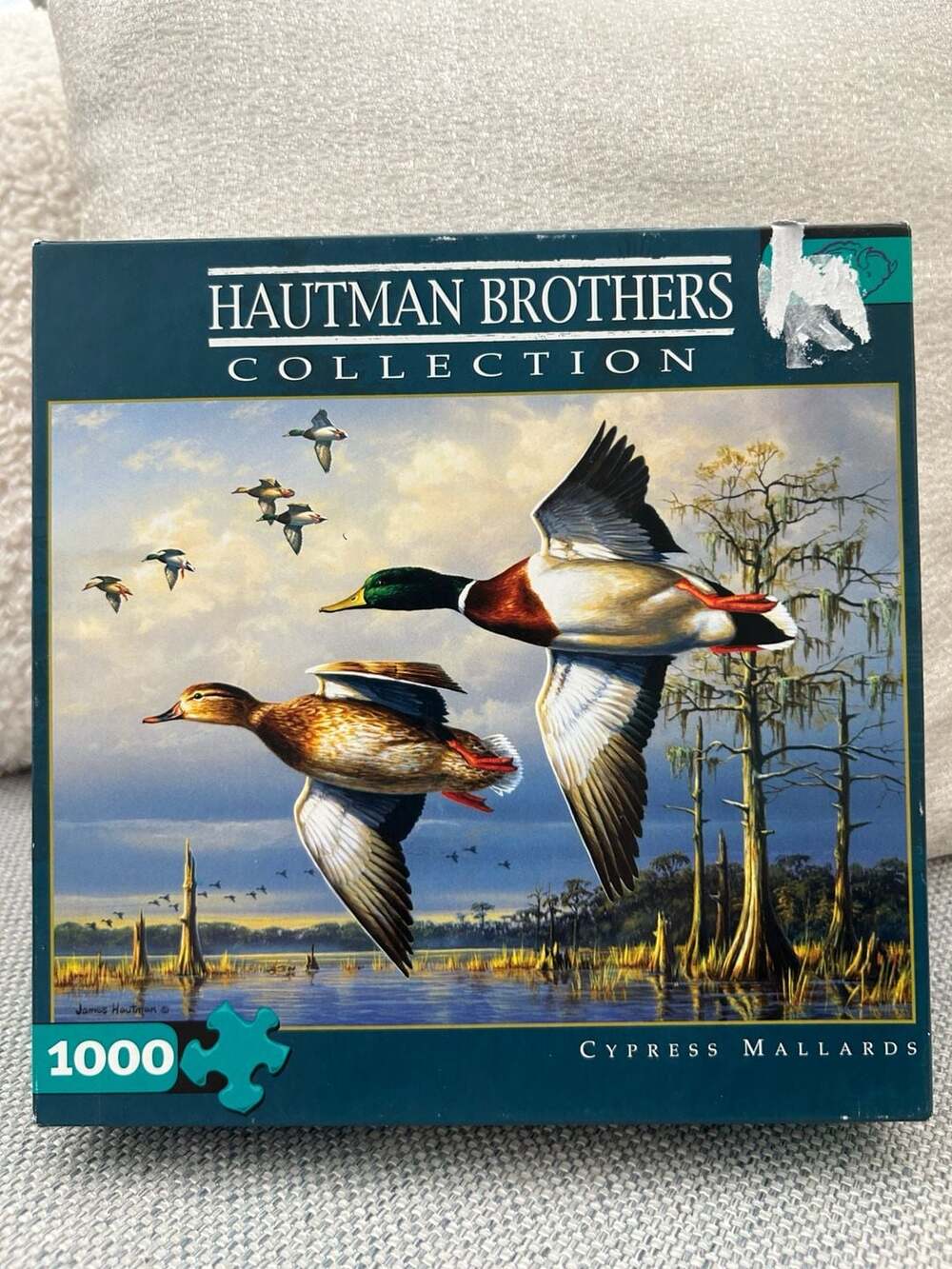 Hautman Brothers Collection Cypress Mallards 1000 Piece Jigsaw Puzzle